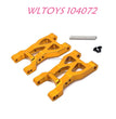 Upgrade part of WLTOYS 104072 Upgrade Parts Rear Swing Arm 1/10 4WD 2.4Ghz 60km/h RC Car RTR gold