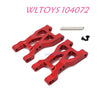 Upgrade part of WLTOYS 104072 Upgrade Parts Rear Swing Arm 1/10 4WD 2.4Ghz 60km/h RC Car RTR red