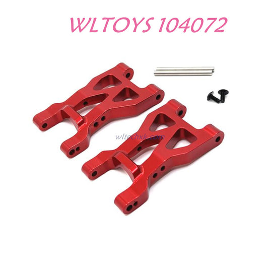 Upgrade part of WLTOYS 104072 Upgrade Parts Rear Swing Arm 1/10 4WD 2.4Ghz 60km/h RC Car RTR red