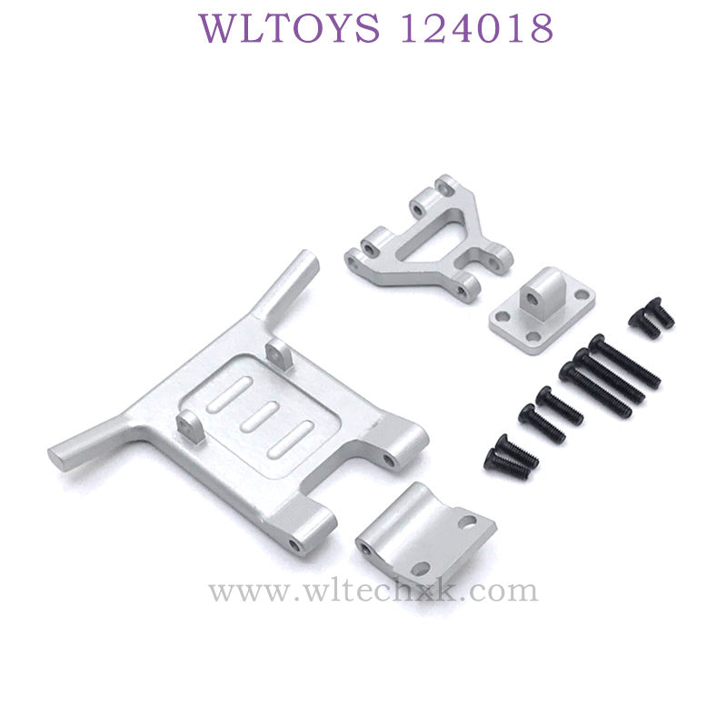 WLTOYS 124018 RC Car Upgrade Part Front Protect Frame Kit silver