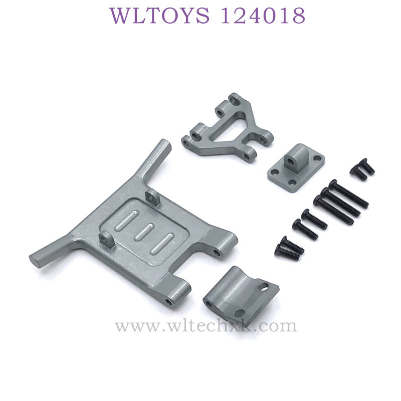 WLTOYS 124018 RC Car Upgrade Part Front Protect Frame Kit titanium