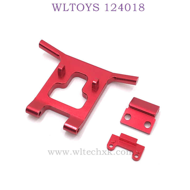 WLTOYS 124018 RC Car Upgrade Part Front Protector red