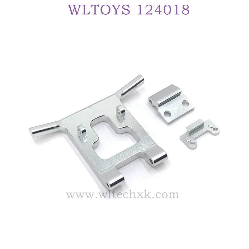 WLTOYS 124018 RC Car Upgrade Part Front Protector silver