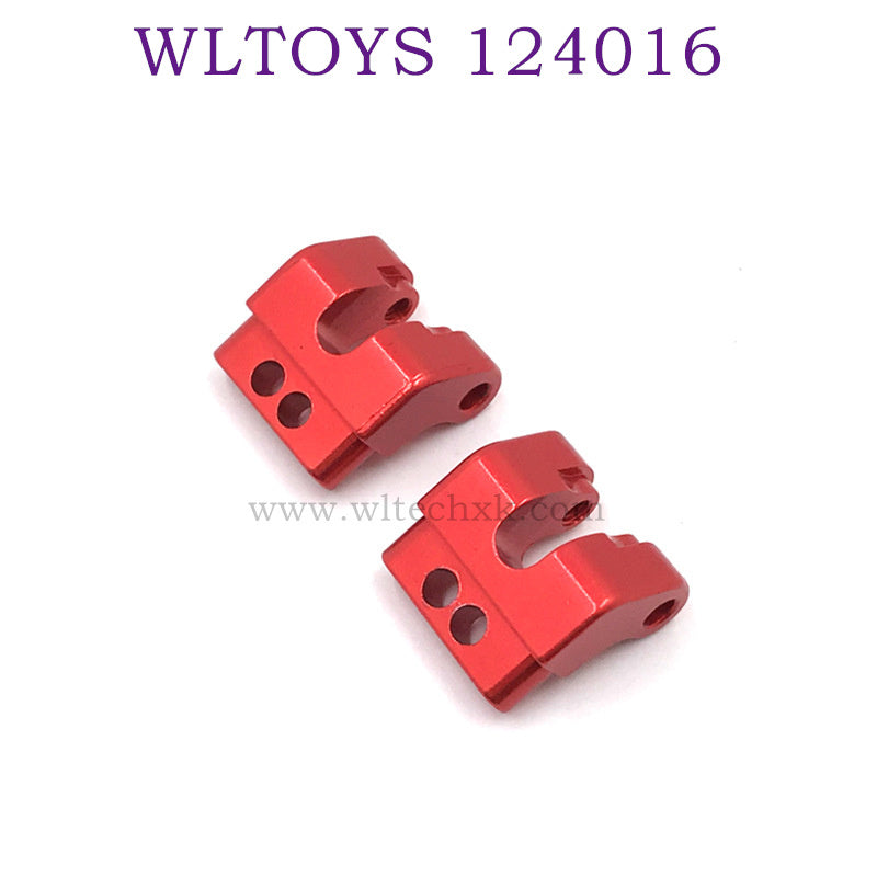 Upgrade parts of WLTOYS 124016 RC Car Shock fixing Seat red