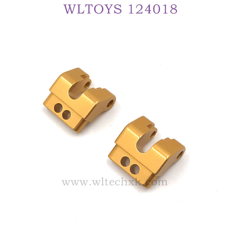 WLTOYS 124018 RC Car Upgrade Part Shock fixing Seat gold