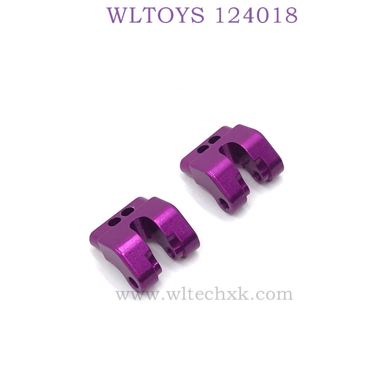 WLTOYS 124018 RC Car Upgrade Part Shock fixing Seat purple