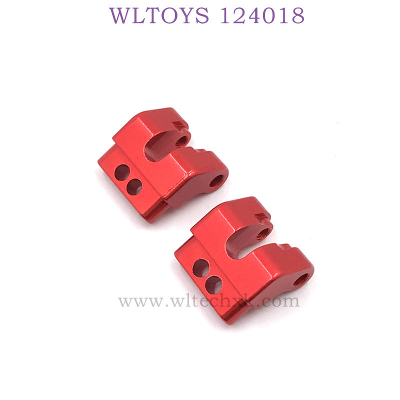 WLTOYS 124018 RC Car Upgrade Part Shock fixing Seat red