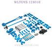 WLTOYS 124018 Upgrade Parts Metal Parts List