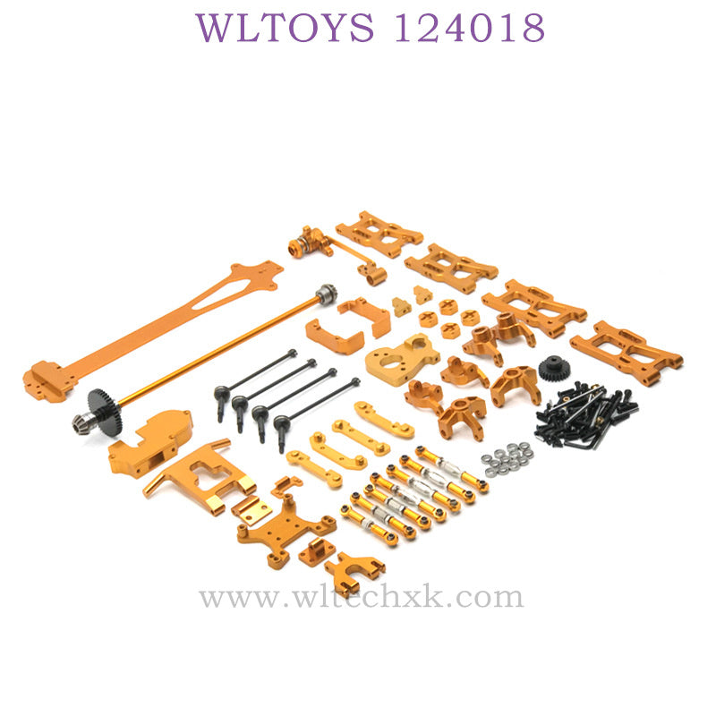 WLTOYS 124018 Upgrade Parts Metal Parts List