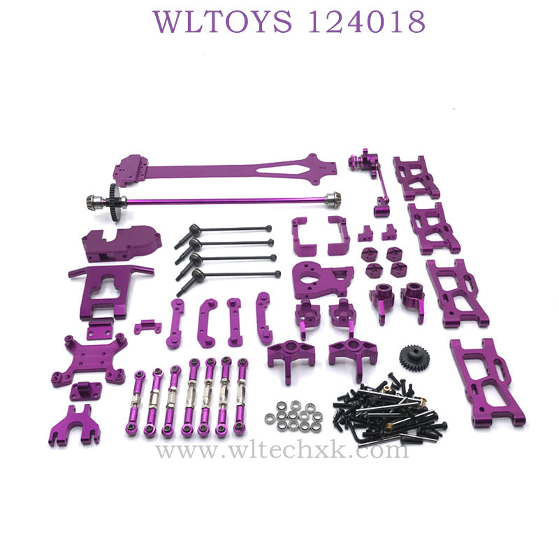 WLTOYS 124018 Upgrade Parts Metal Parts List