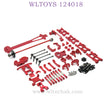 WLTOYS 124018 Upgrade Parts Metal Parts List