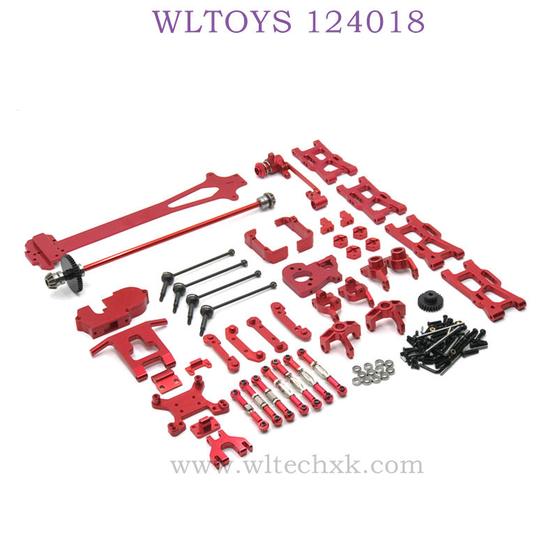 WLTOYS 124018 Upgrade Parts Metal Parts List