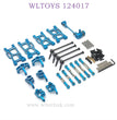 WLTOYS 124017 RC Car Upgrade Parts List blue