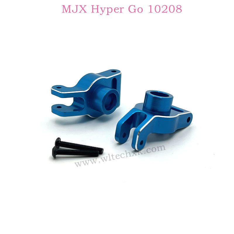 MJX Hyper Go 10208 RC Car Upgrades Parts Rear Wheel Cups blue