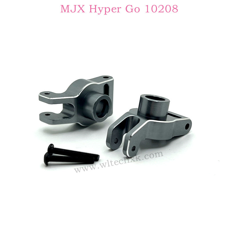 MJX Hyper Go 10208 RC Car Upgrades Parts Rear Wheel Cups grey