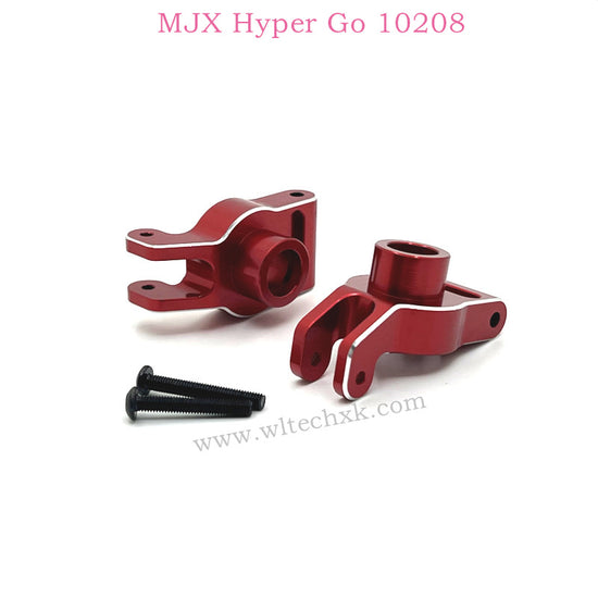 MJX Hyper Go 10208 RC Car Upgrades Parts Rear Wheel Cups red