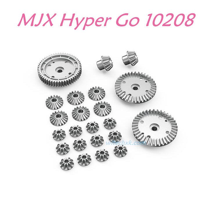 MJX Hyper Go 10208 Parts Metal differential Gear New product pre-sale