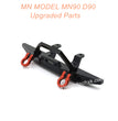 5-MNMODEL-MN90-D90-rc-car-Upgrade-Parts-Front-Protector-Black