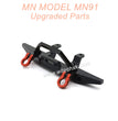 5-MNMODEL-MN91-rc-car-Upgrade-Parts-Front-Protector-Black