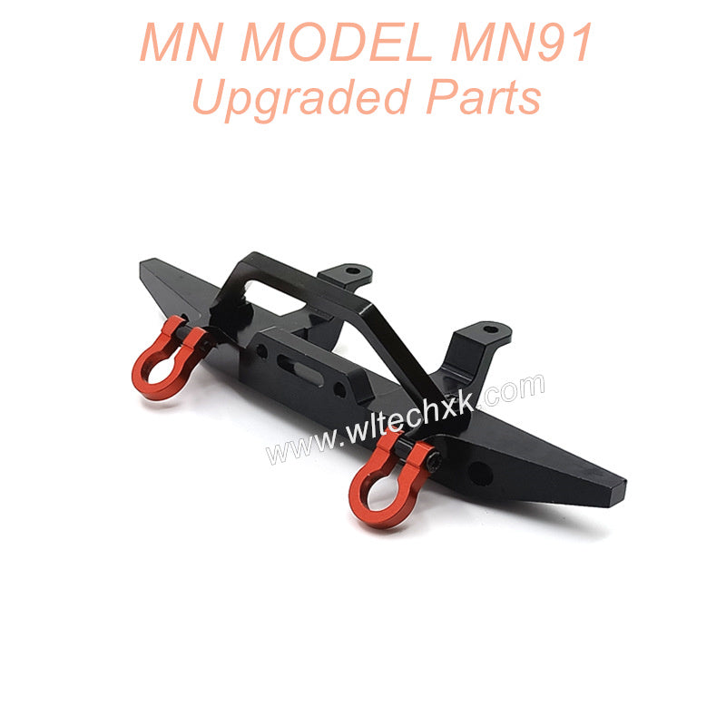 5-MNMODEL-MN91-rc-car-Upgrade-Parts-Front-Protector-Black