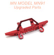 5-MNMODEL-MN91-rc-car-Upgrade-Parts-Front-Protector-Red