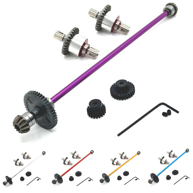 WLTOYS 124010 1/12 RC Car Upgrade part Metal Differential Gear and Central Shaft Kit