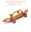 5A-MN-MODEL-MN90-D90-rc-car-Upgrade-Parts-Front-Protector-Gold