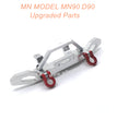 5A-MN-MODEL-MN90-D90-rc-car-Upgrade-Parts-Front-Protector-Silver