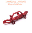 5A-MN-MODEL-MN90-D90-rc-car--Upgrade-Parts-Front-Protector-Red