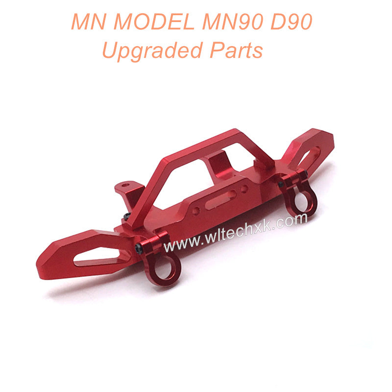 5A-MN-MODEL-MN90-D90-rc-car--Upgrade-Parts-Front-Protector-Red