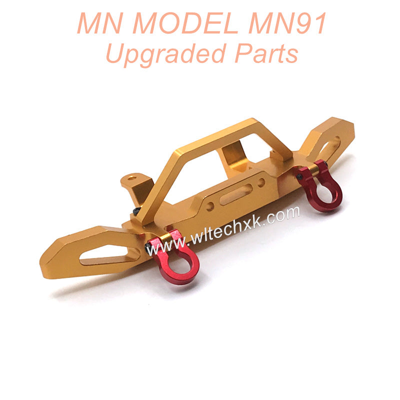 5A-MN-MODEL-MN91-rc-car-Upgrade-Parts-Front-Protector-Gold