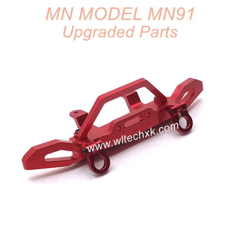 5A-MN-MODEL-MN91-rc-car-Upgrade-Parts-Front-Protector-Red