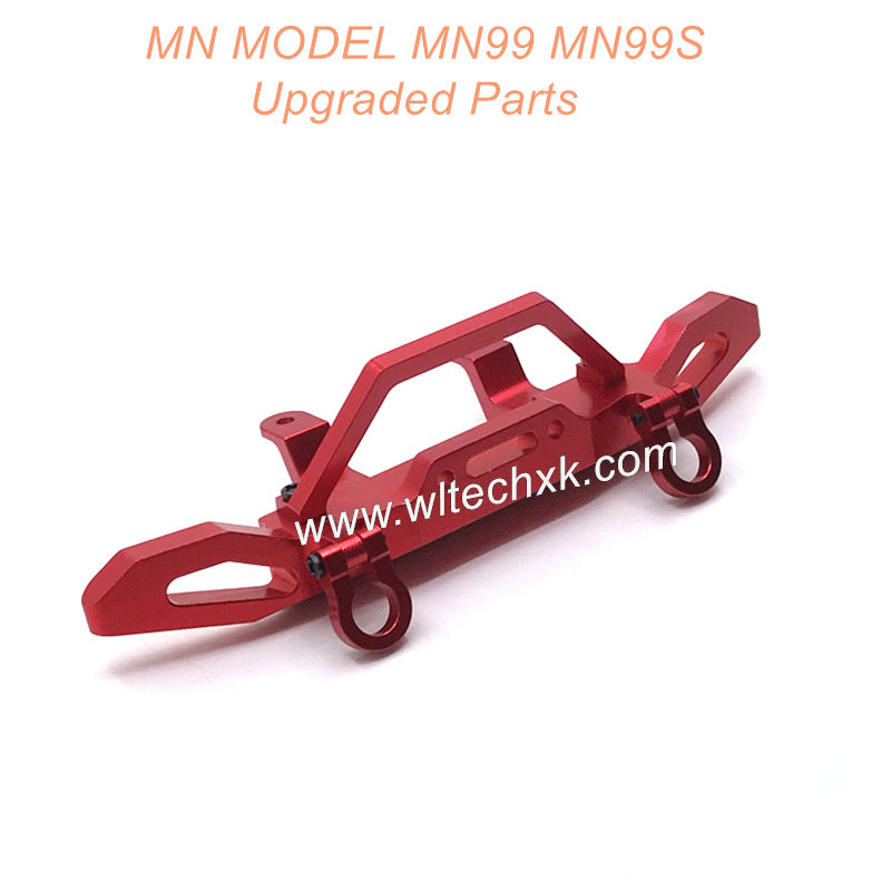 5A-MN-MODEL-MN99-MN99S-Upgrade-Parts-Front-Protector-Red