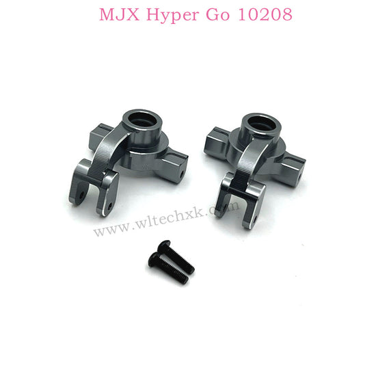 MJX Hyper Go 10208 RC Car Upgrades Parts Front Steering Cups grey