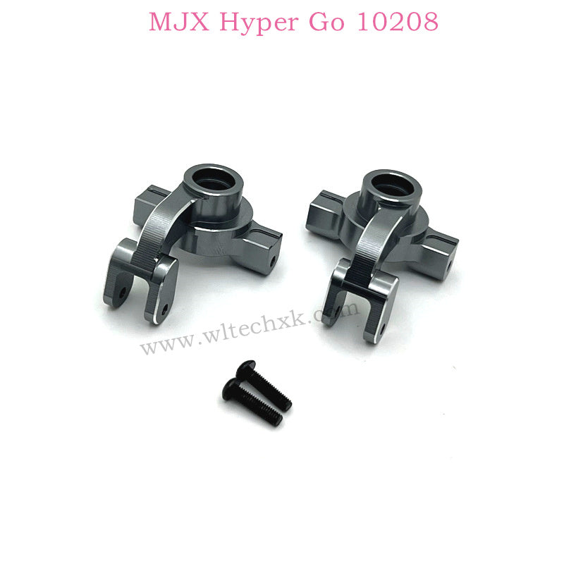 MJX Hyper Go 10208 RC Car Upgrades Parts Front Steering Cups grey