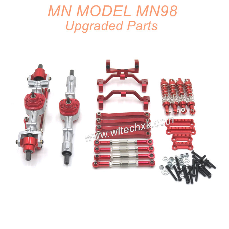 6-MN-MODEL-MN98-D98-Upgrade-Parts-Metal-Parts-kit-Red-and-Silver-1