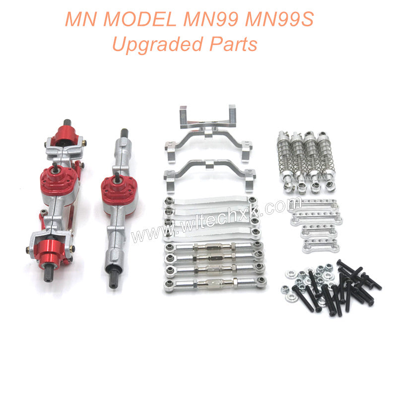 6-MN-MODEL-MN99-MN99S-Upgrade-Parts-Metal-Parts-kit-Silver-and-Silver-1