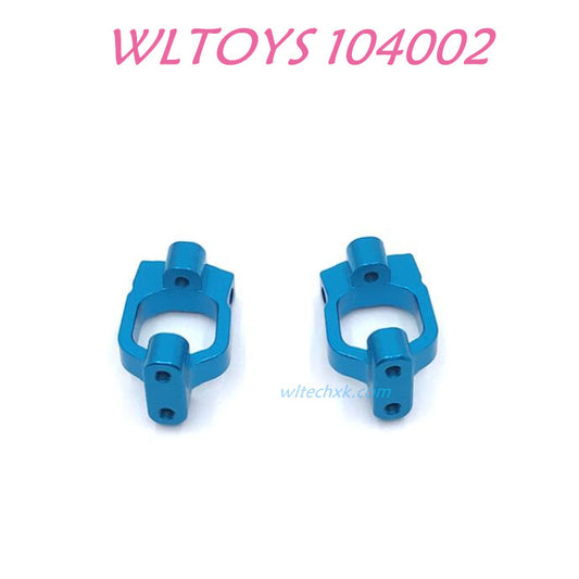 WLTOYS 104002 C-Type Seat Upgrade 1/10 brushless 4WD Brushless 60km/h RC Car blue