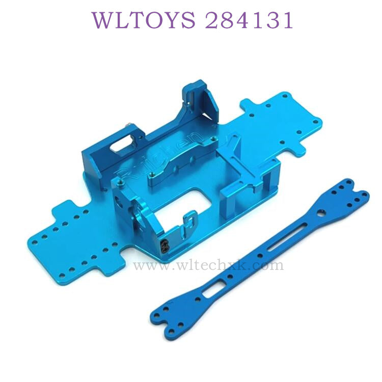 WLTOYS 284131 1/28 RC Car Upgrade Parts Bottom Plate kit blue