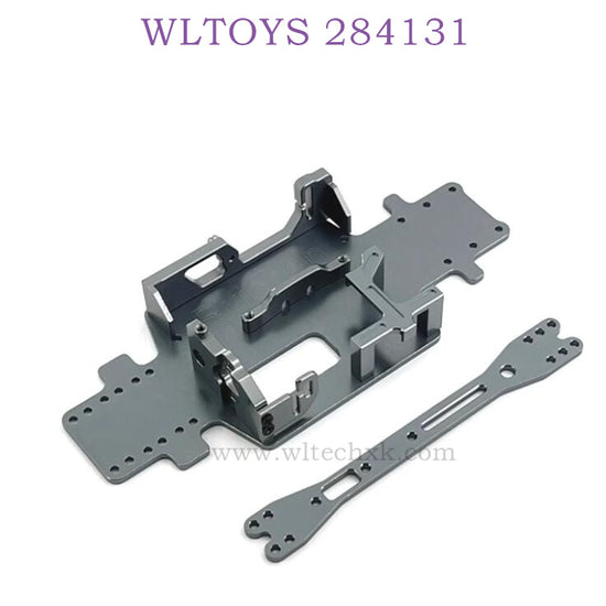 WLTOYS 284131 1/28 RC Car Upgrade Parts Bottom Plate kit titanium