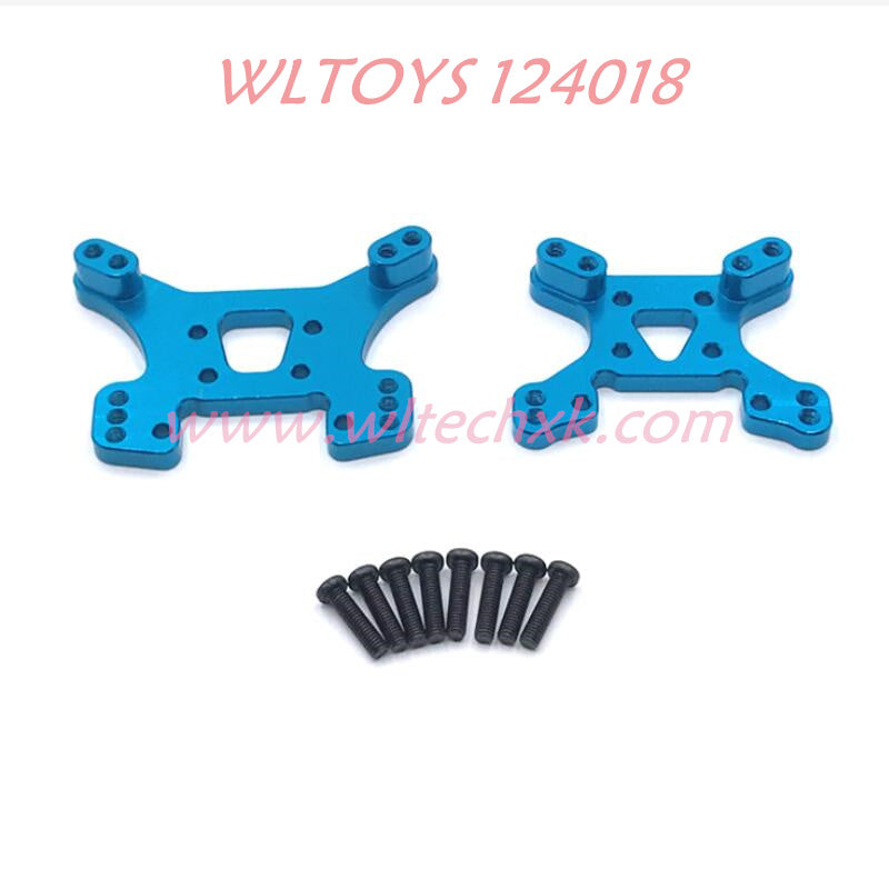 WLTOYS 124008 RC Car Upgrade Parts Rear and Front Shock Plate