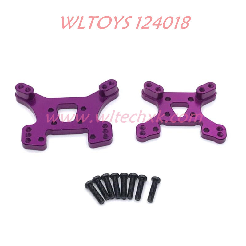 WLTOYS 124008 Upgrade Parts Rear and Front Shock Plate