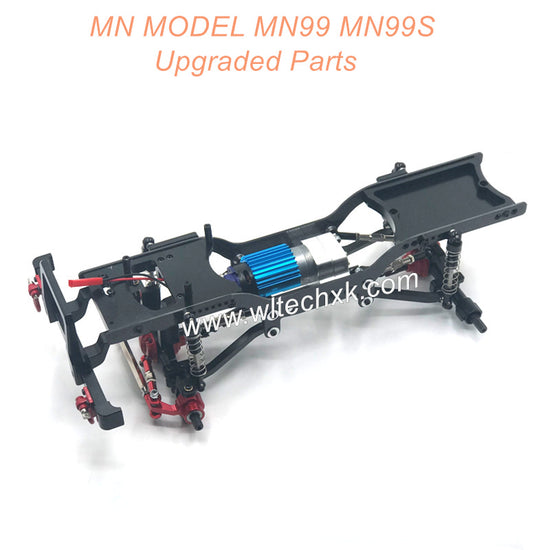 7-MN-MODEL-MN99-MN99S-Upgrade-Parts-Metal-Car-Body-Kit-Black-1