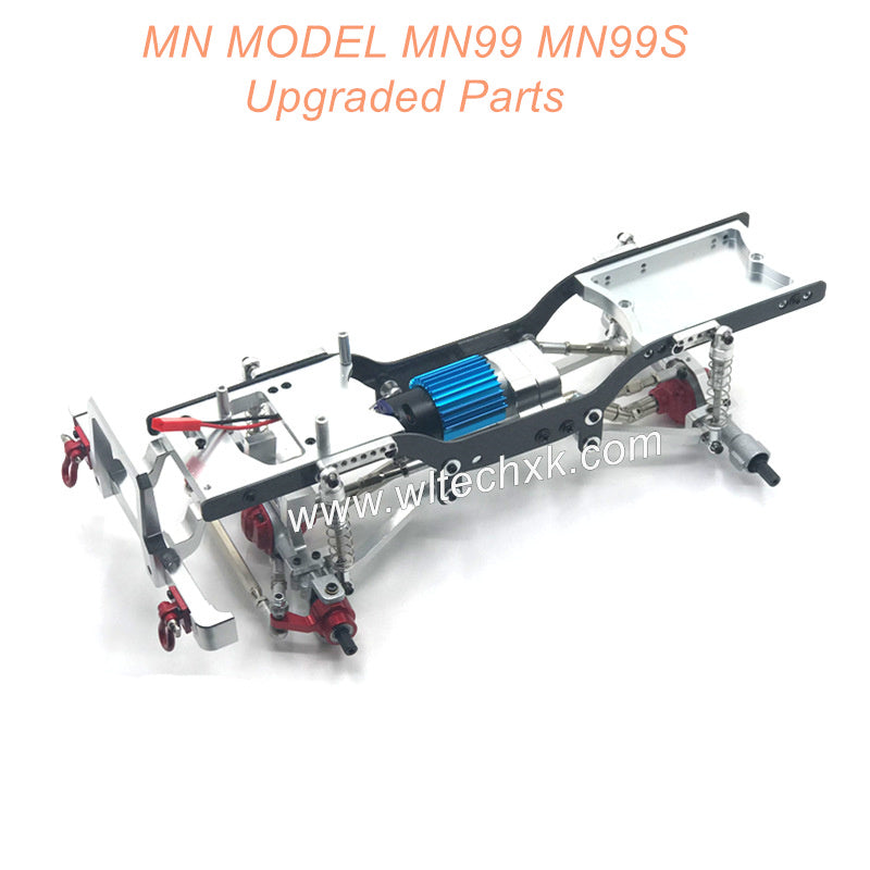 7-MN-MODEL-MN99-MN99S-Upgrade-Parts-Metal-Car-Body-Kit-Silver-1