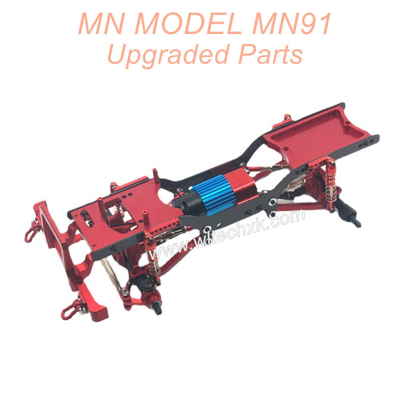 7-MNMODEL-MN91-rc-car-Upgrade-Parts-Metal-Car-Body-Kit-Red