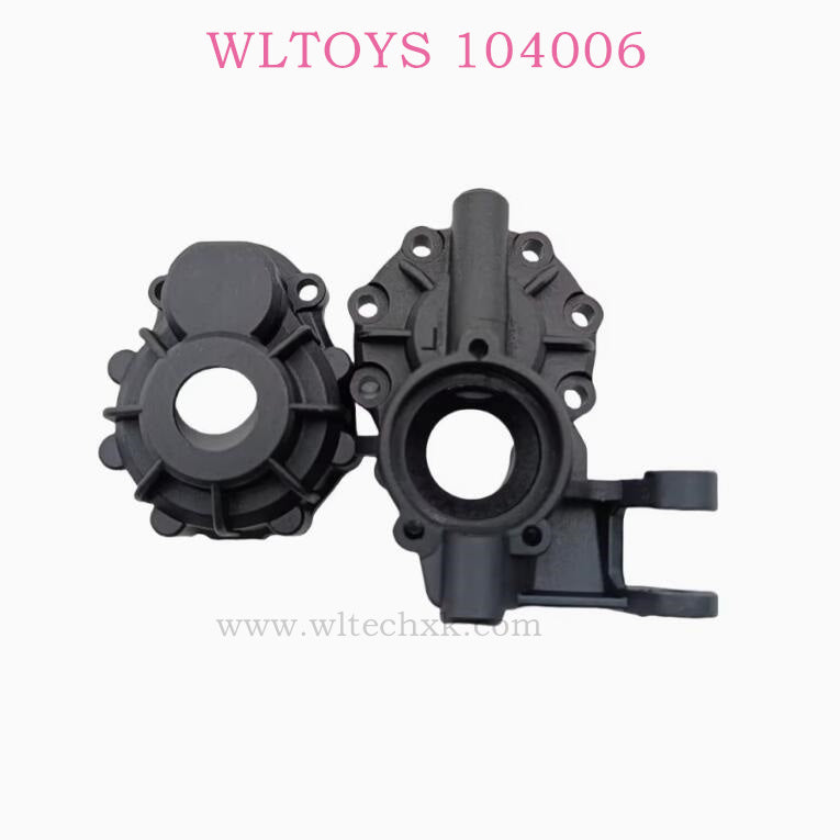 Original parts of WLTOYS 104006 Front Axle Left Gearbox Cover kit
