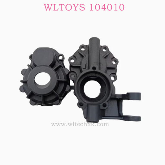 WLTOYS 104010 RC Car Original Parts Front Axle Left Gearbox Cover kit