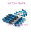 WLTOYS 104019 Upgrade parts Shock and Connect Rods