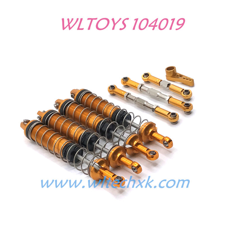 WLTOYS 104019 Upgrade parts Shock and Connect Rods