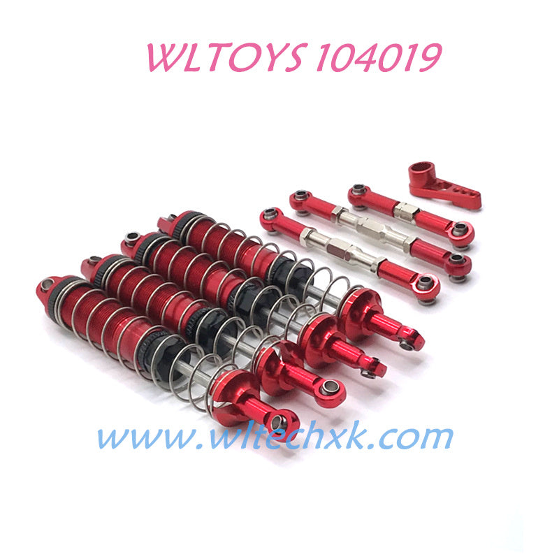 WLTOYS 104019 Upgrade parts Shock and Connect Rods